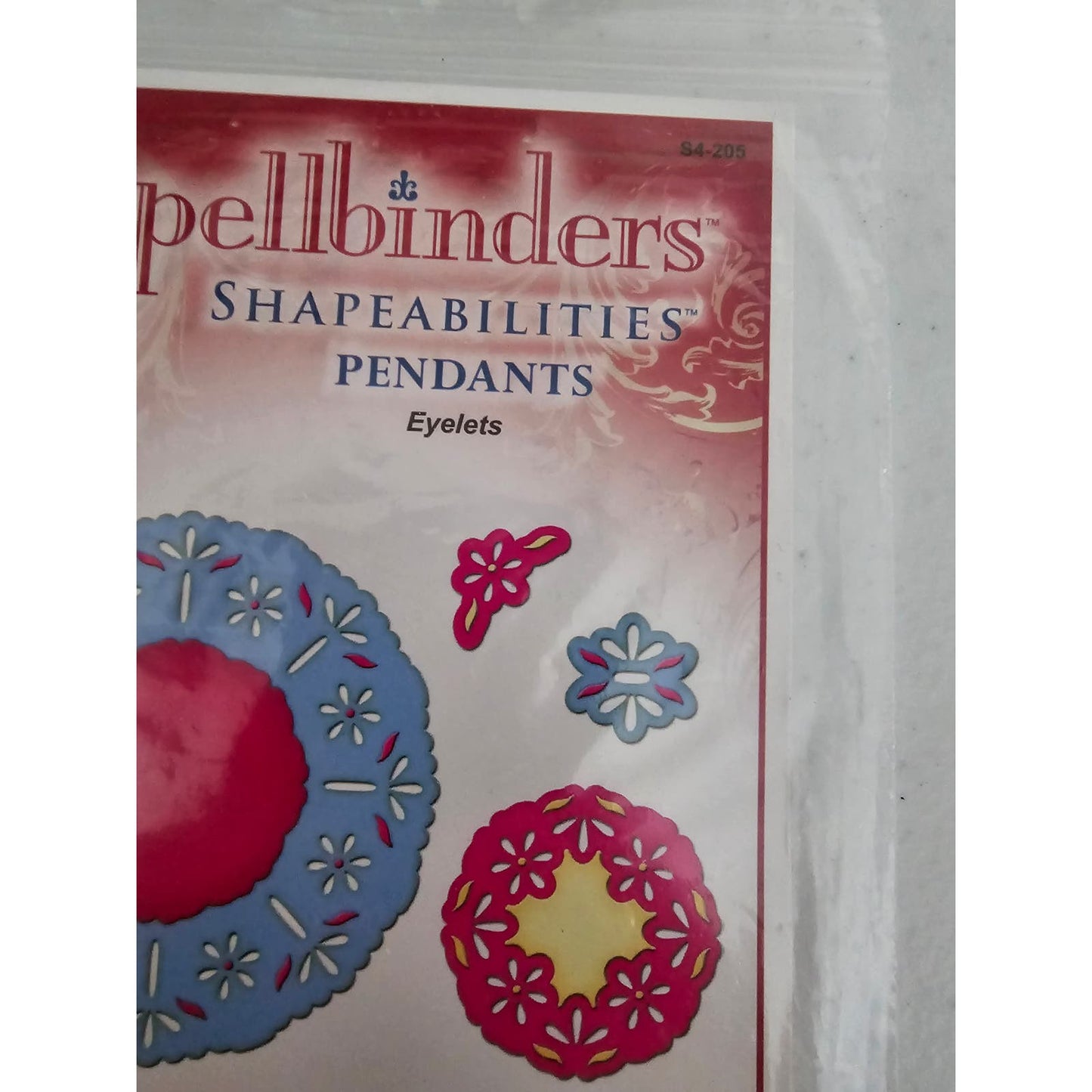 Spellbinders Shapeabilities Pendants Steel Craft Die Set Eyelets