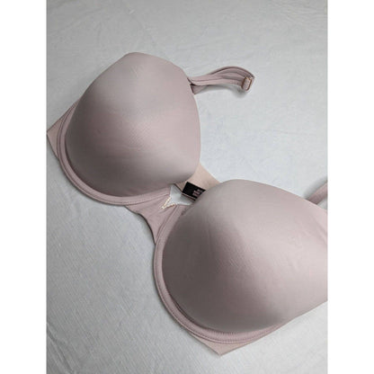 Victorias Secret Sz 34DD Lined Perfect Coverage T Shirt Bra Light Pink