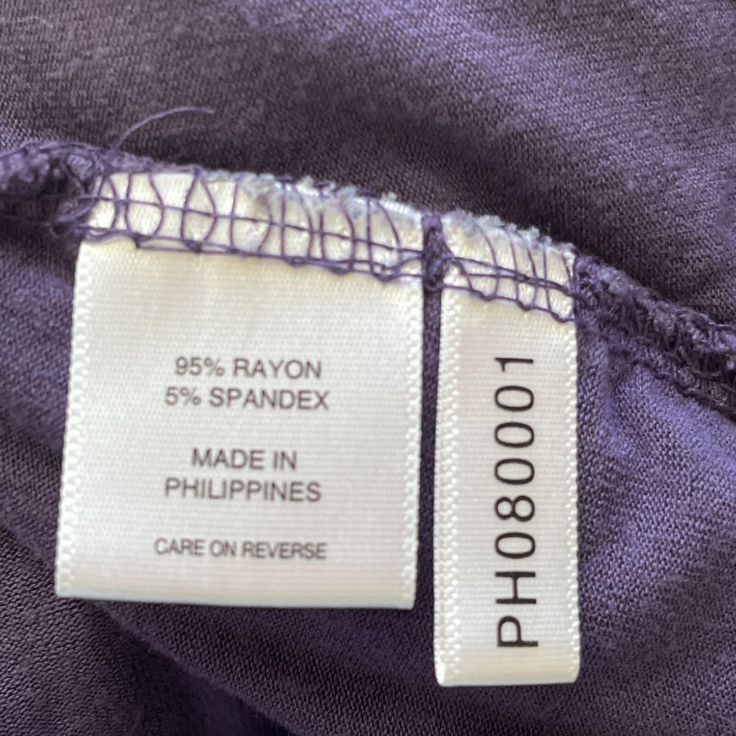 New York & Company Womens Sz XS Long Sleeve Knee Length Dress Purple