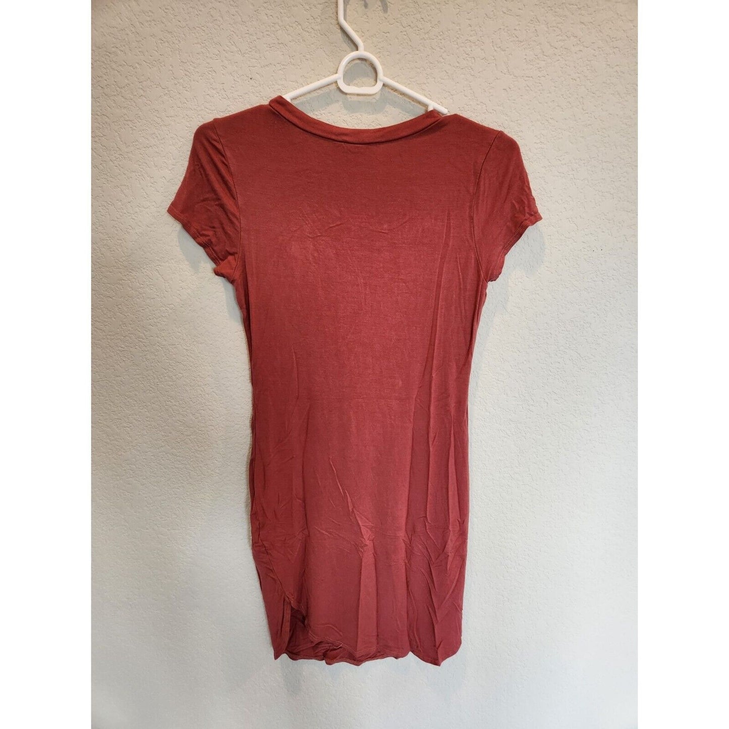 Vintage Y2K Mind Code Womens Sz M Fitted Shirt Dress Dark Pink