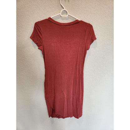 Vintage Y2K Mind Code Womens Sz M Fitted Shirt Dress Dark Pink