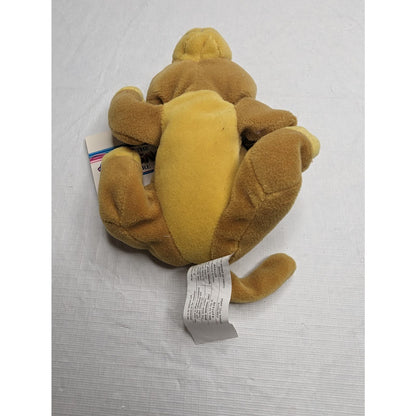 Vintage The Disney Store Mini Bean Bag Simba Lion King Plush 8"