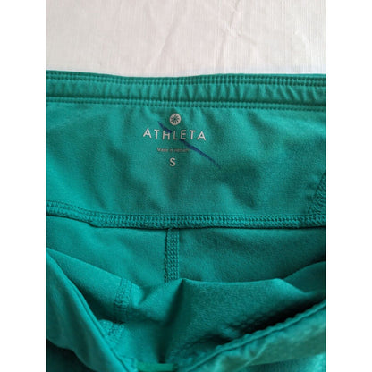 ATHLETA Chaturanga Capri Crop Leggings Teal Blue SIZE S
