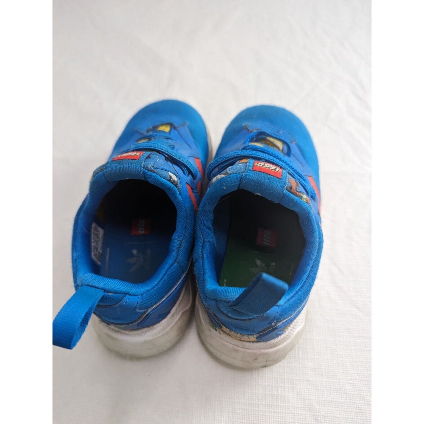 Adidas x Lego Shoes Toddlers 9.5K Blue Sneakers