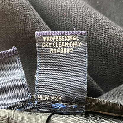 Hillard & Hanson Womens Sz 12 Maxi Skirt Black Classic Vintage