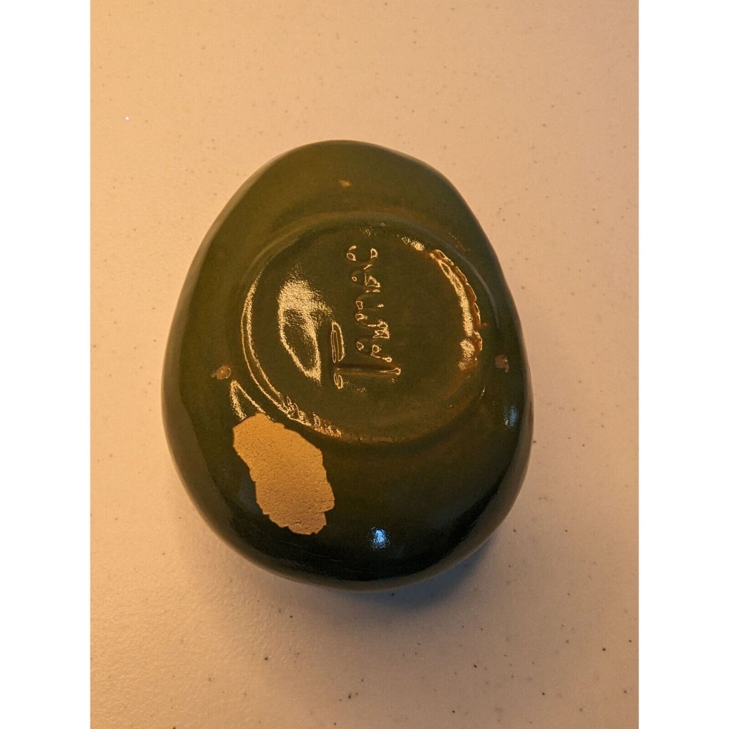 Vintage Mid Century Tamac Pottery Ceramic Mug Avocado Green
