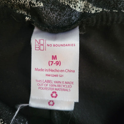 No Boundaries Juniors Sz M Athletic Leggings Camo Print Gold Speckled