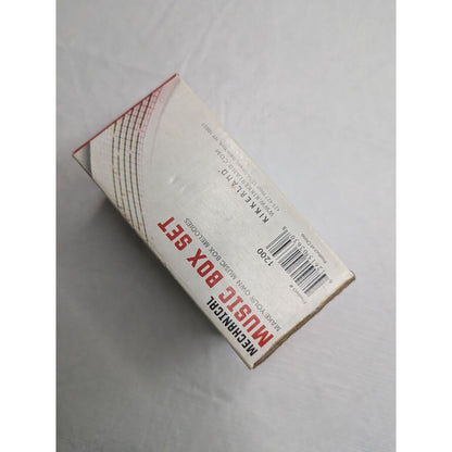 Kikkerland Mechanical Music Box Set Make Your Own Music Box