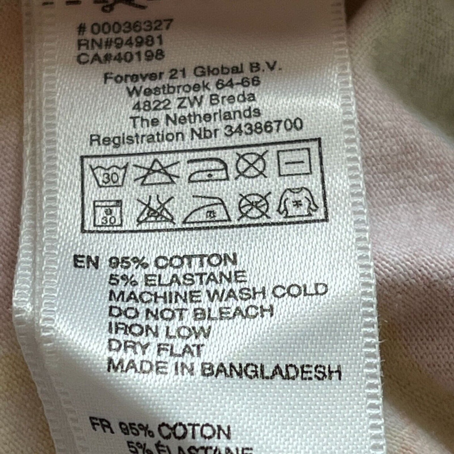 Forever 21 Womens Sz M Mini Dress Bright Floral Short Sleeve Fitted