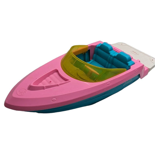 2020 Mattel Barbie Pink Speedboat Ocean Friends