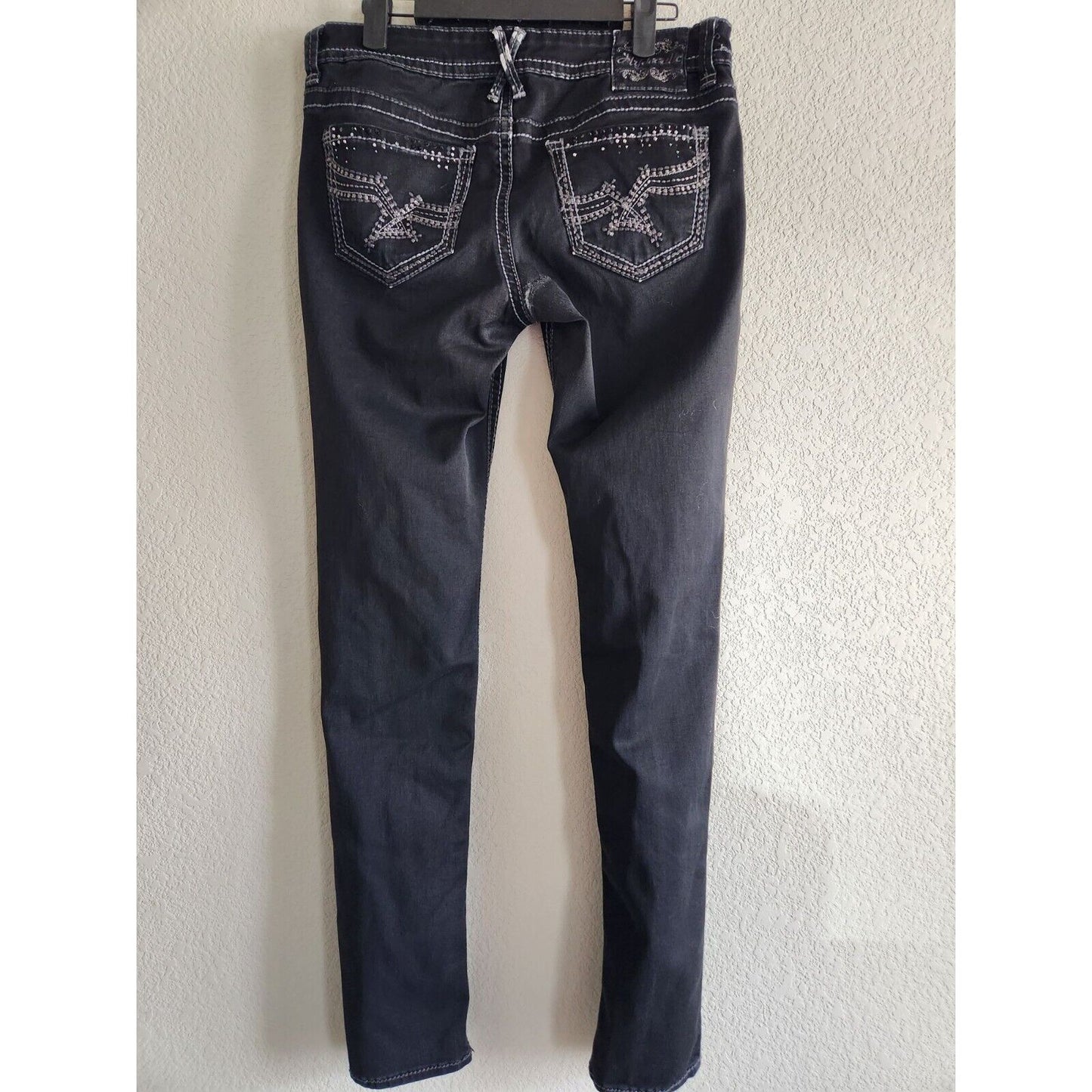 Hydraulic Womens Sz 10 Skinny Jeans Black Stretchy