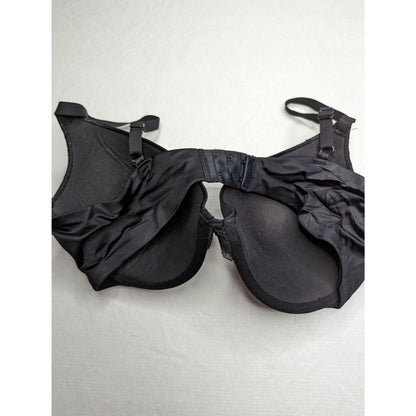 Maidenform Womens Sz 38D Classic T Shirt Bra Solid Black Style 09428