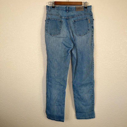 Vintage Coldwater Creek Mujeres Sz 12 Pierna Recta Jeans Azules