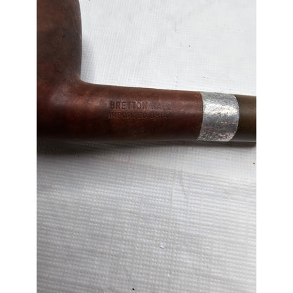 VINTAGE BRETTON HALL IMPORTED BRIAR TOBACCO PIPE Mid Century