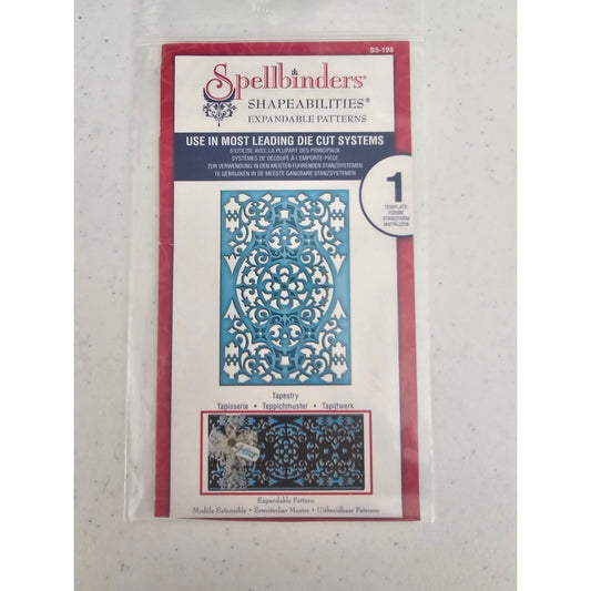 Spellbinders Shapeabilities Tapestry Intricate Steel Craft Die S5-198