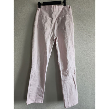 Gloria Vanderbilt Womens Sz 8 Light Pink Straight Leg Jeans