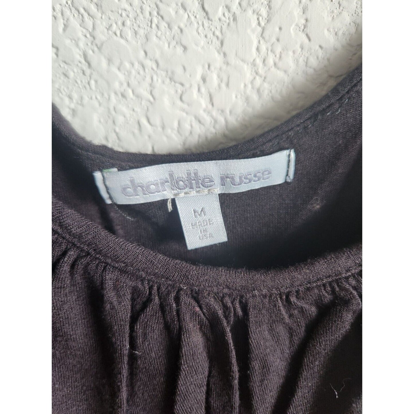 Vintage Y2K Charlotte Russe Sz M Mini Pencil Dress Black Pink