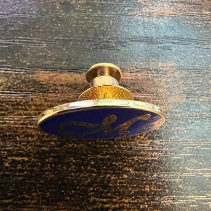 RARE Creative Memories Scrapbooking Silver Tone Oval Brooch Pin