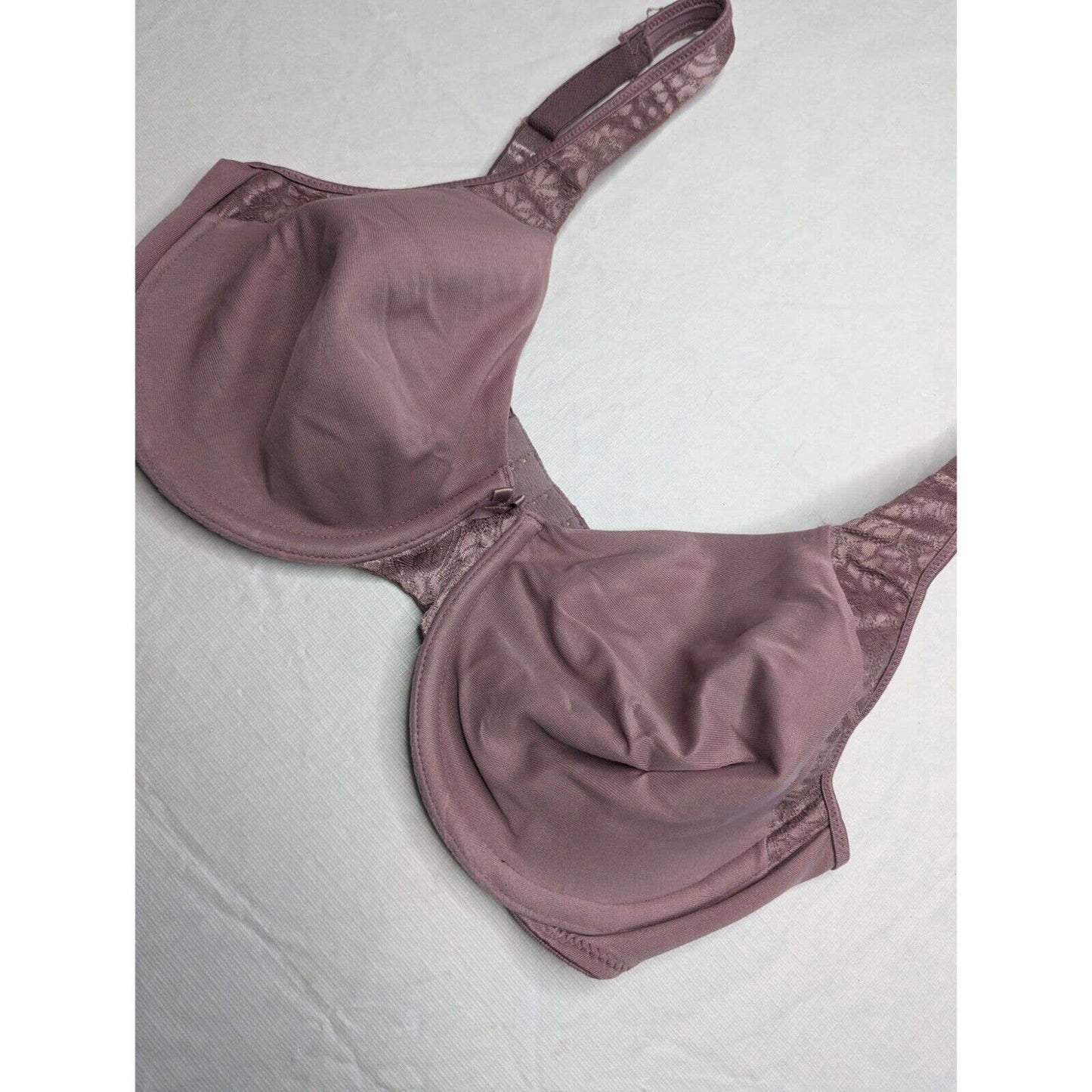 Playtex Secrets Womens Sz 36D Unlined Demi Bra Style 4505 Mauve