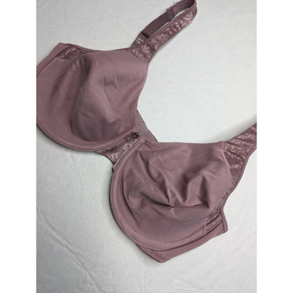 Playtex Secrets Womens Sz 36D Unlined Demi Bra Style 4505 Mauve