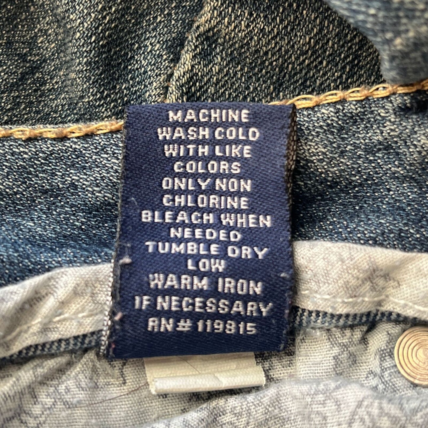 Reign Juniors Sz 1 Medium Wash Skinny Blue Jeans Low Rise