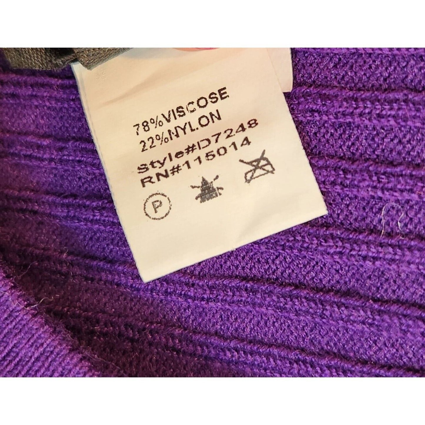 Nikibiki Womens Sz L Ribbed Mini Sweater Dress Purple Rhinestone Collar Y2K