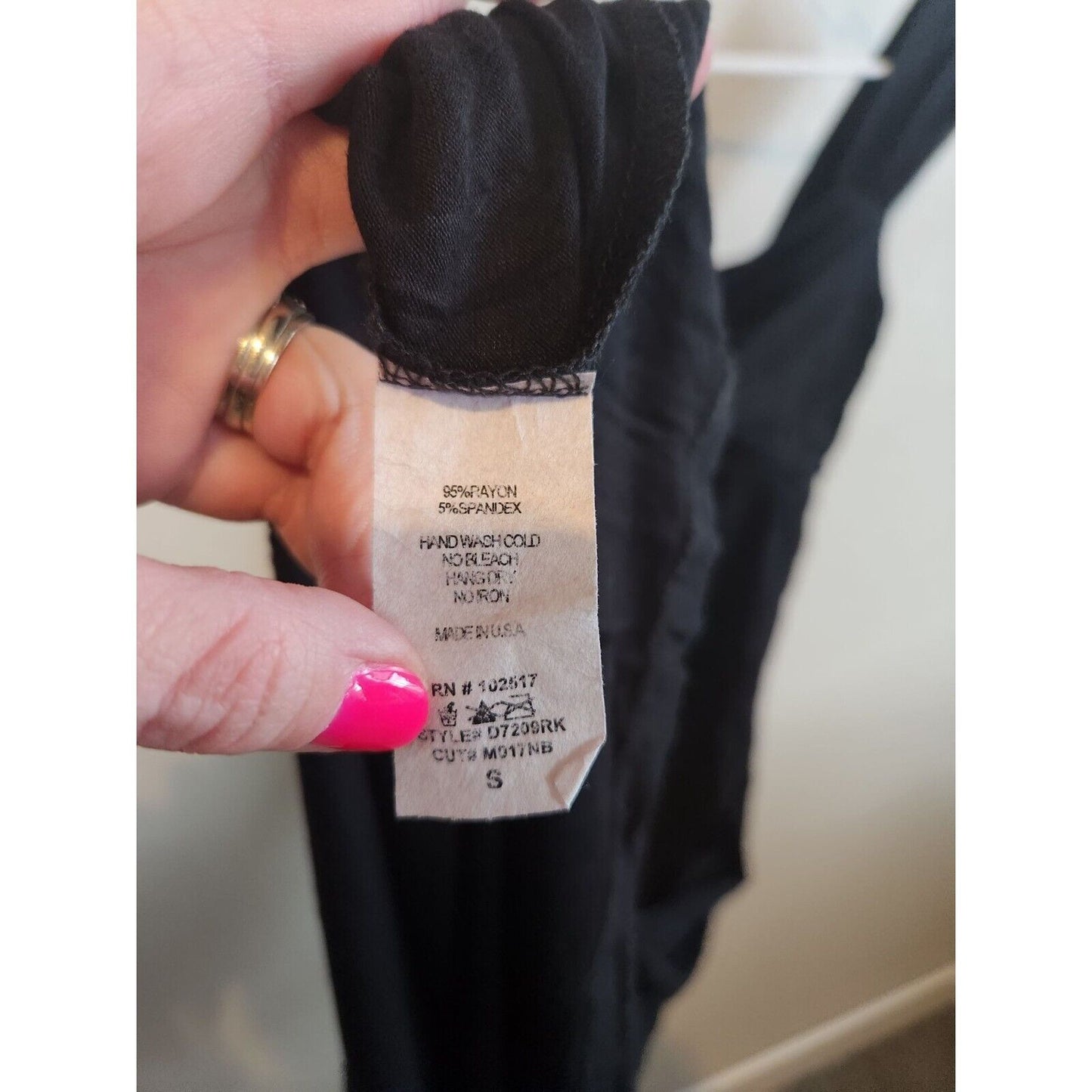 Soprano Womens Sz S Sleeveless Maxi Dress Solid Black Formal