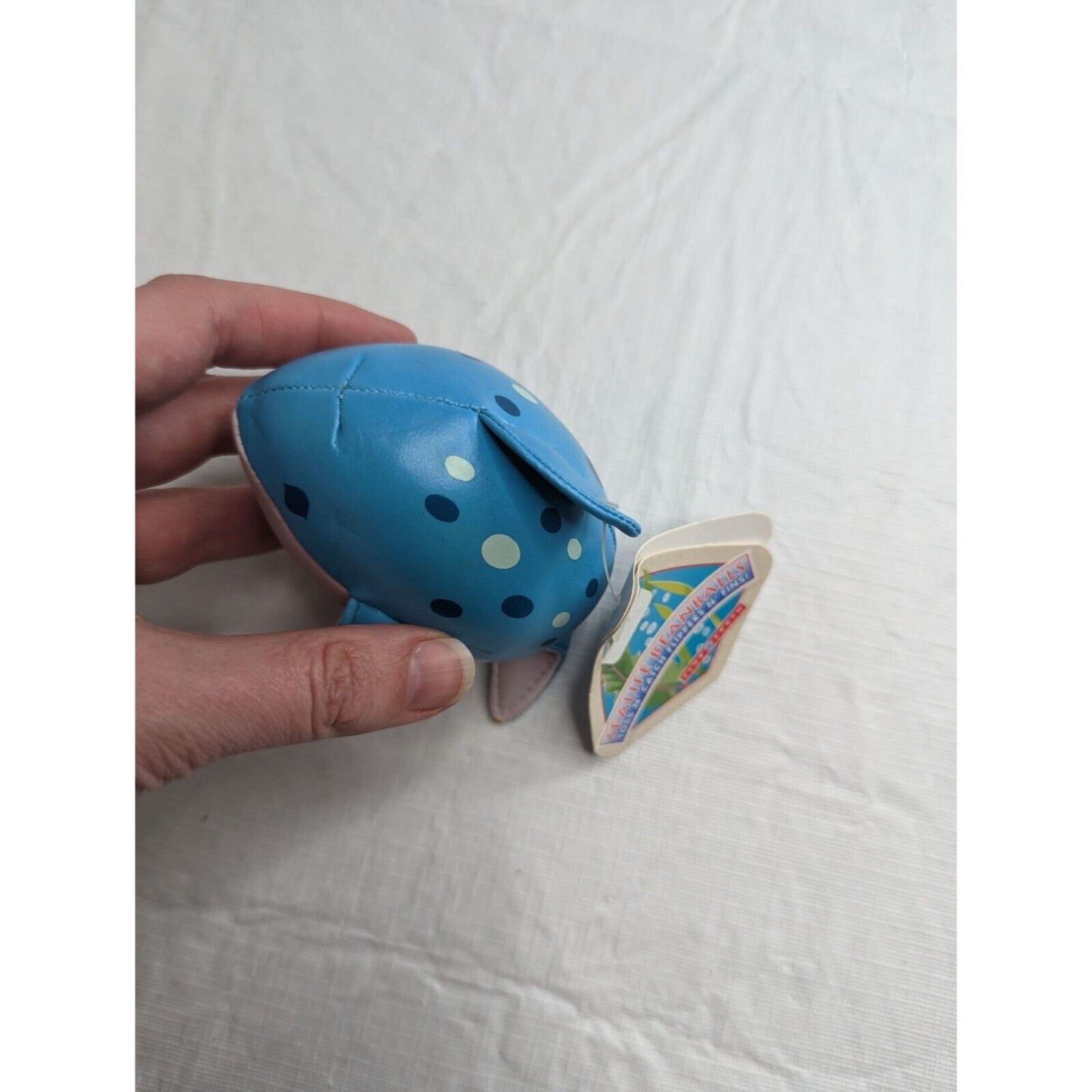 Vintage Sealife Beanballs Toss and Catch Whale Toy NEW