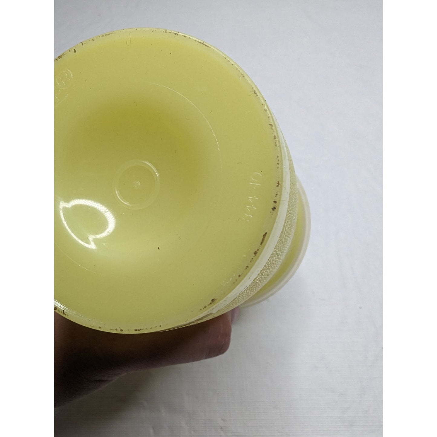 Vintage Tupperware Yellow Quick Shake Blender Gravy Shaker Salad Dressing 844-12