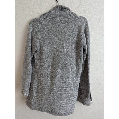 Apt. 9 Womens Sz PXS Petite Open Front Cardigan Sweater Gray