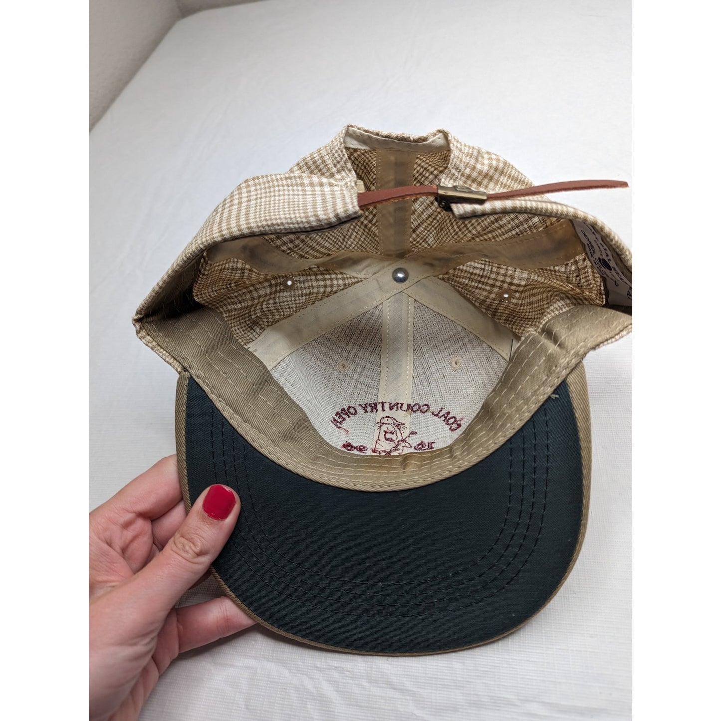 Vintage 1996 Coal Country Open Big Horn Tire Golf Tournament Baseball Hat