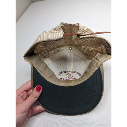 Vintage 1996 Coal Country Open Big Horn Tire Golf Tournament Baseball Hat