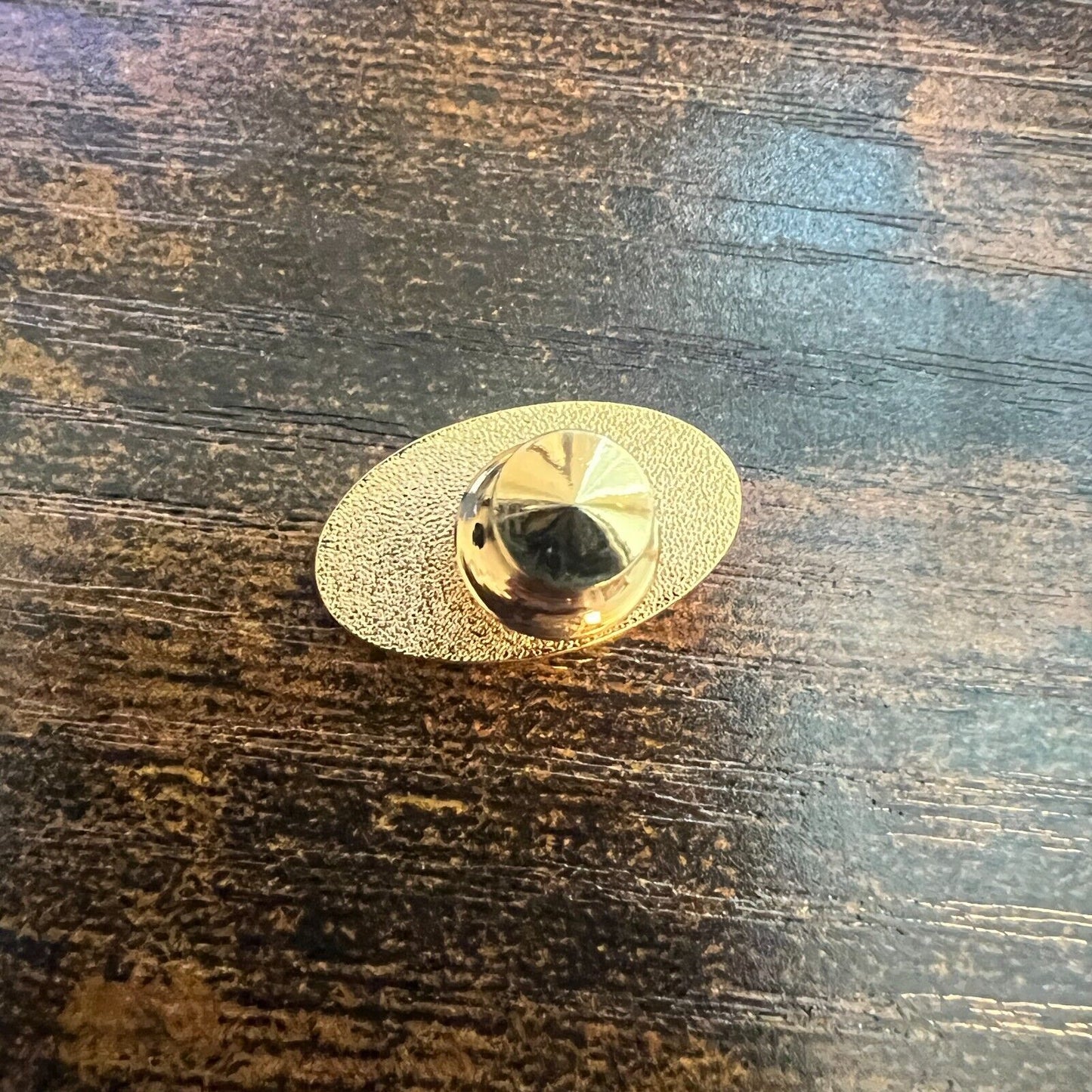 RARE Creative Memories Scrapbooking Silver Tone Oval Brooch Pin