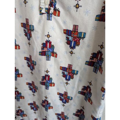 Lands End Kids Girls Sz 10 Christmas Winter Presents Nightgown Long Sleeve