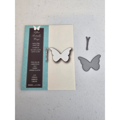 Memory Box Steel Craft Die Set Effera Butterfly Wings Style 98863