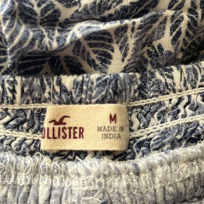 Hollister Juniors Sz M High Waist Slouchy Shorts Blue