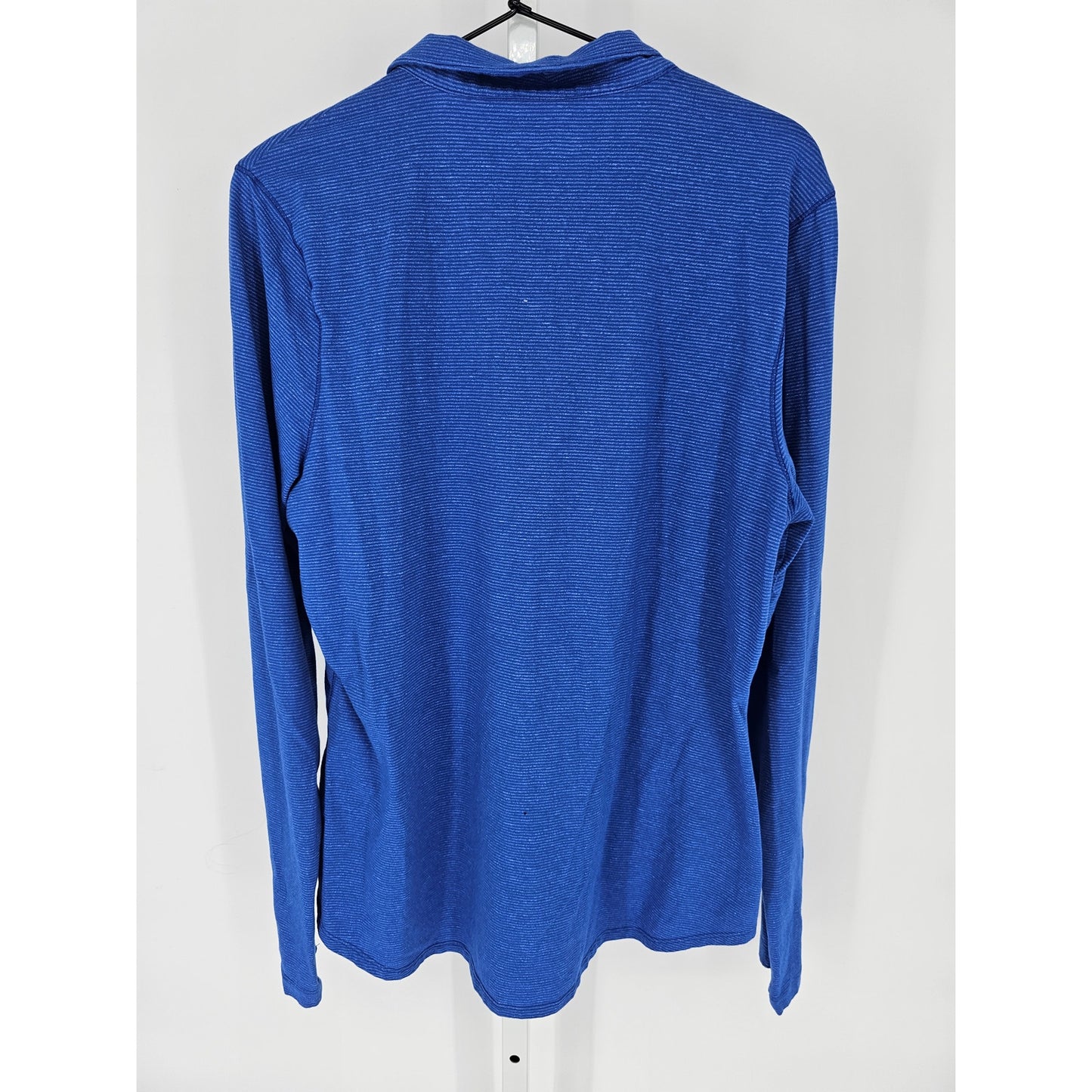 Under Armour Womens Sz XL Fitted 1/2 Zip Athletic Jacket Blue