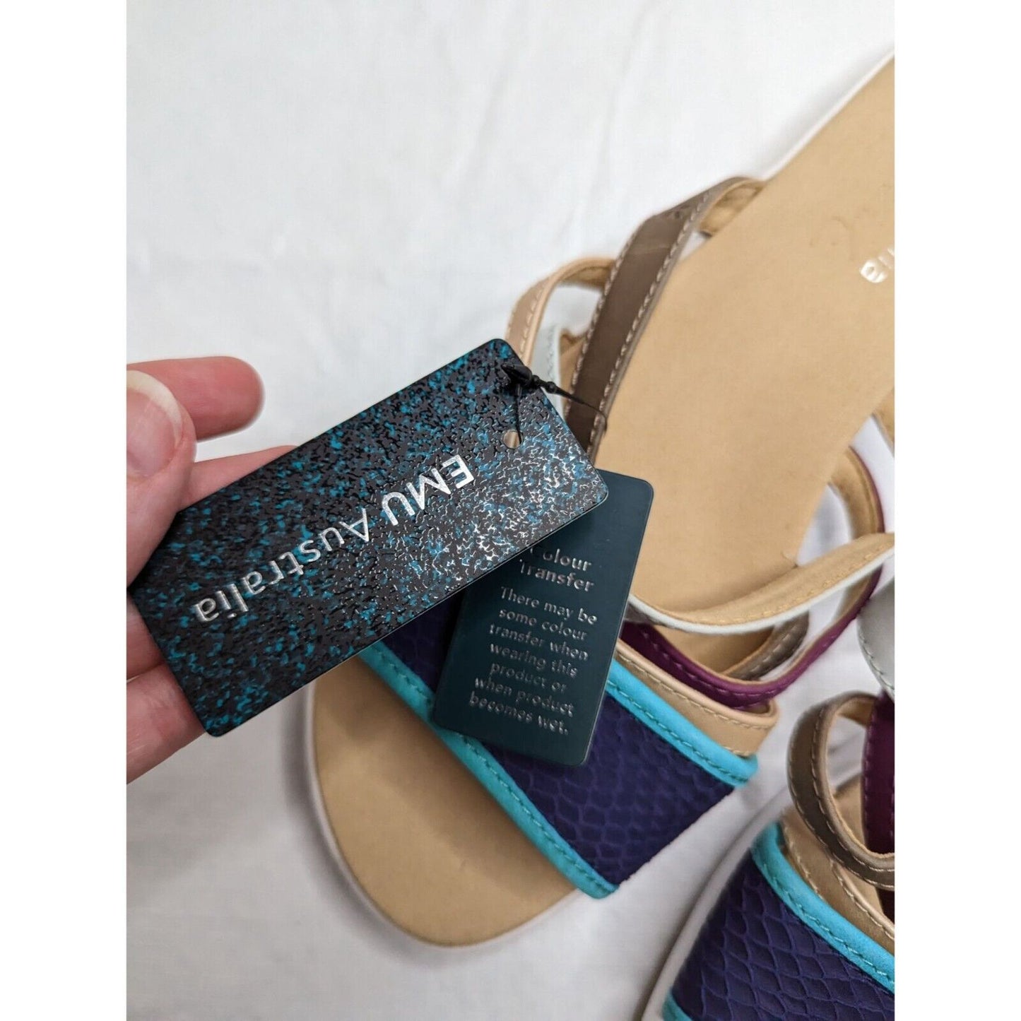 Emu Australia Womens Sz 9-10 Slip On sandals Strappy Jimble NEW