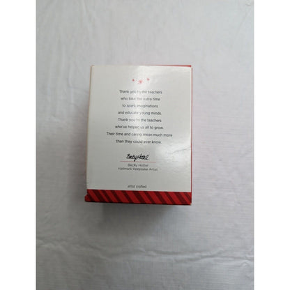 Hallmark Keepsake Christmas Ornament Thank You Teacher Teachers Help Us Grow