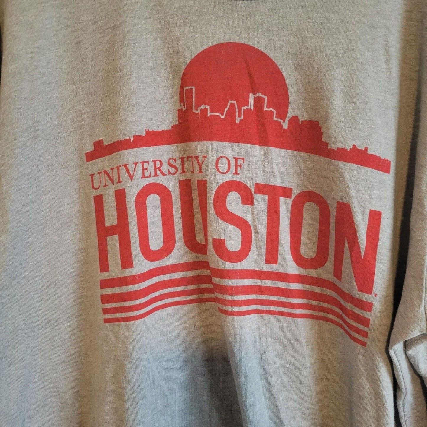 University of Houston Cougars Mens Sz XL Long Sleeve T shirt Alma Mater