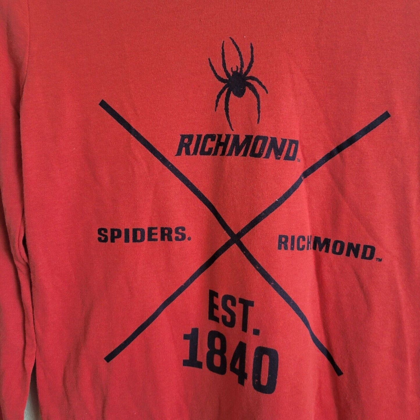 Richmond Spiders Womens Sz M Long Sleeve T Shirt Red NEW