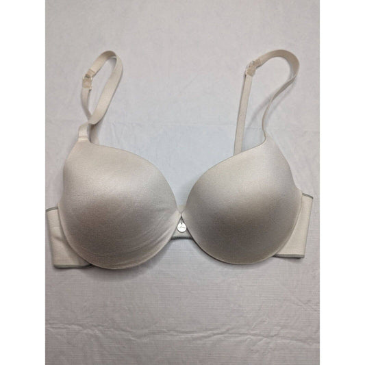 DKNY Womens Sz 34C Classic T Shirt Bra Solid White