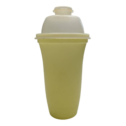 Vintage Tupperware Yellow Quick Shake Blender Gravy Shaker Salad Dressing 844-12