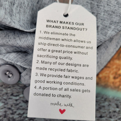 Heart Exclusive Womens Sz L Knee Length Cowl Neck Dress Colorful Hills Print