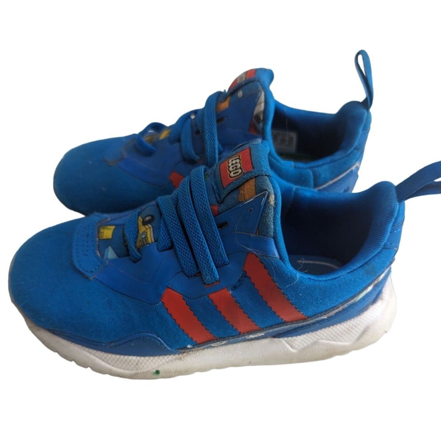 Adidas x Lego Shoes Toddlers 9.5K Blue Sneakers