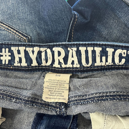 Hydraulic Womens Sz 6 Denim Jean Shorts Cutoff