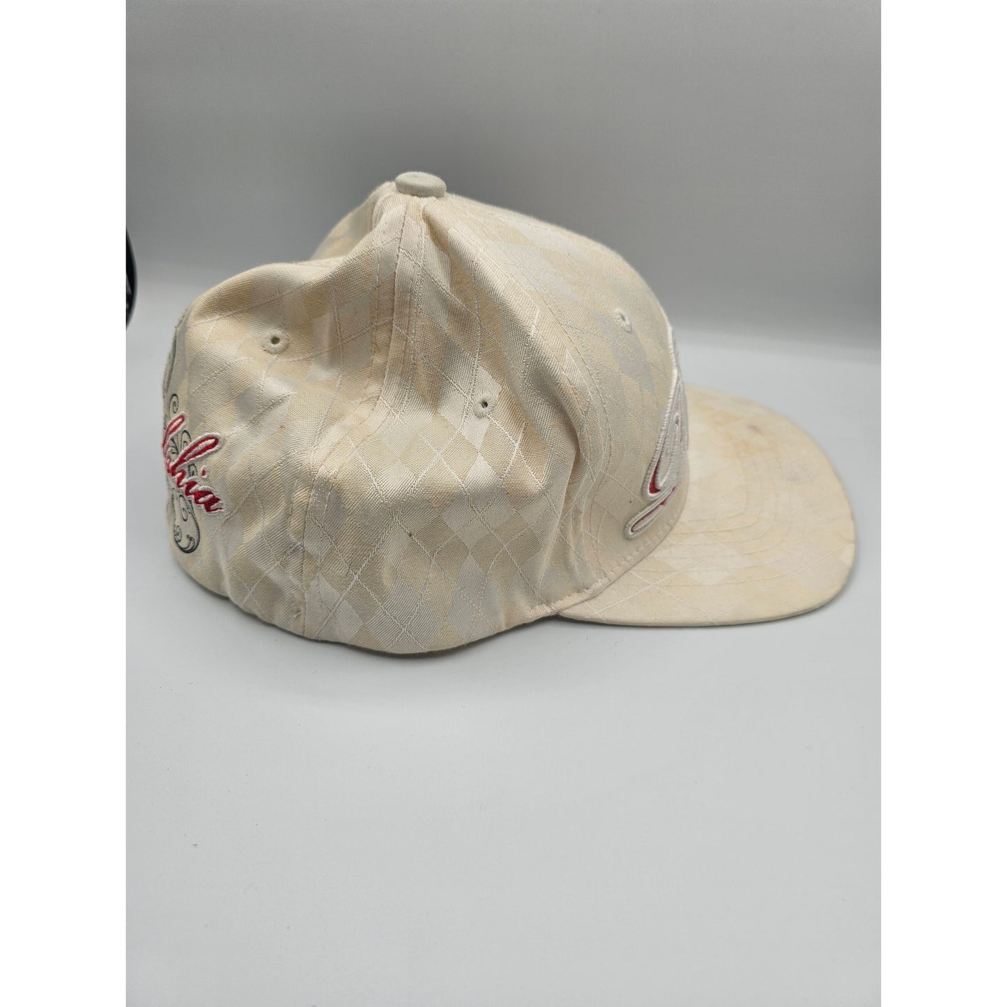 Philadelphia Phillies Mens Sz L/XL Fitted Flexfit Baseball Hat by FRTYSVN Beige