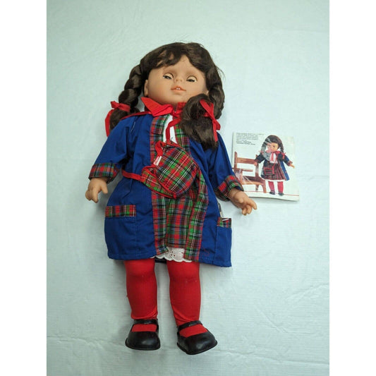 Vintage 1990s Kimberly Off To School Schoolgirl Play Doll 16"