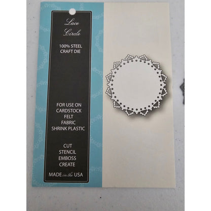 Memory Box Steel Craft Die Lace Circle Style 98126