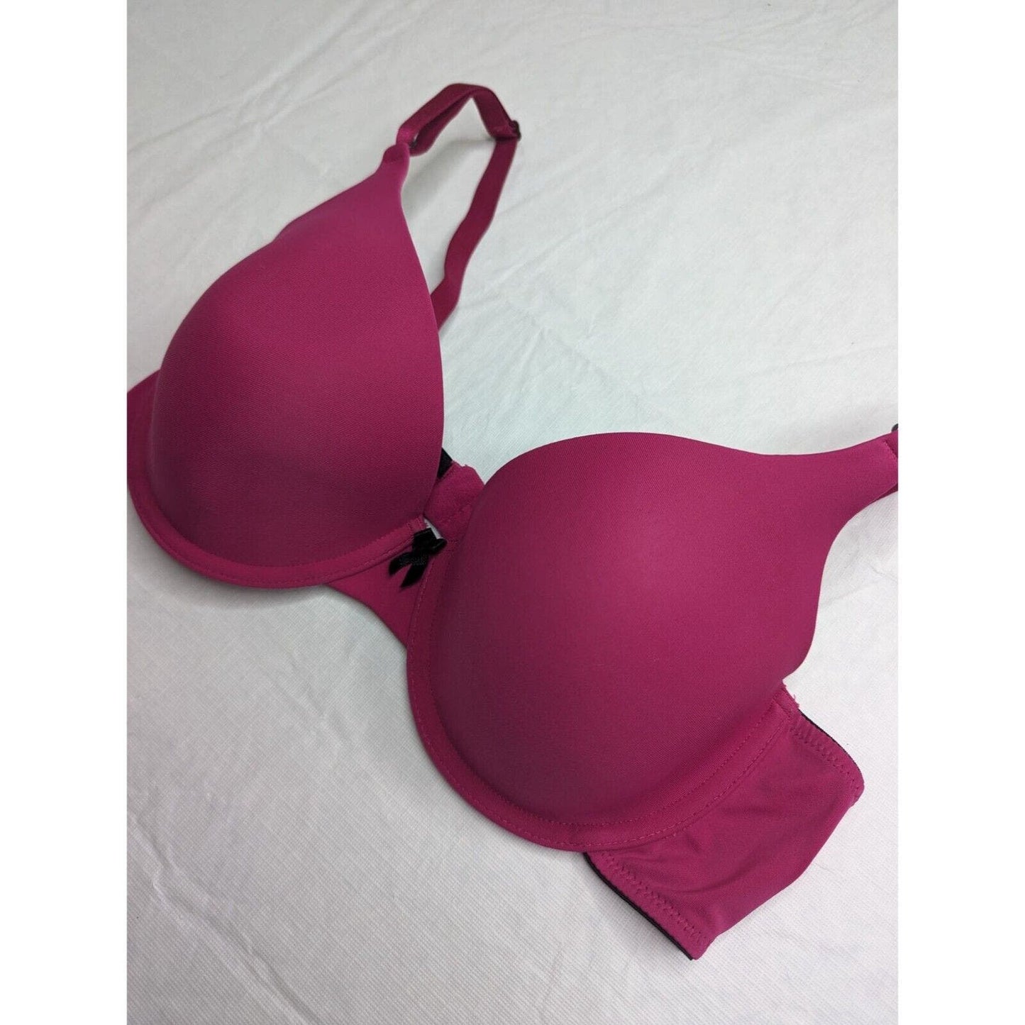 Maidenform Womens Sz 38D Dark Pink T Shirt Bra 07900